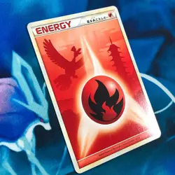 Ho-oh Fire Energy - Legend Heartgold HGSS Japanese Pokemon Card - MP - Image 3