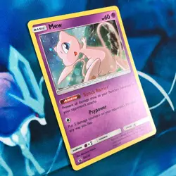 Mew - SM215 - Black Star Promo Rare Holo - Pokemon Card - LP - Image 3