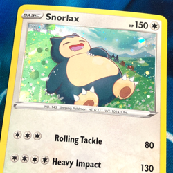Snorlax - SWSH032 - Black Star Holo Rare Promo - Pokemon Card - NM - Image 2