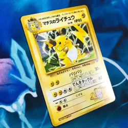 Lt. Surge's Raichu - Holo Rare Gym Set Japanese - Pokemon Card - MP - Image 3