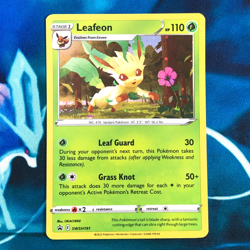 Leafeon - SWSH191 - Black Star Holo Rare Promo - Pokemon Card - LP - Image 1