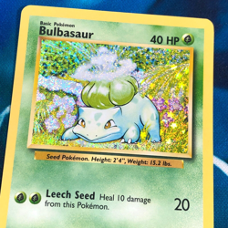 Bulbasaur - 001/034 - Classic Collection Holo Promo Rare English Pokemon Card NM - Image 2