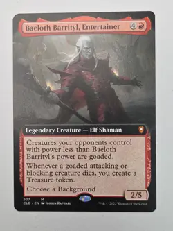 Baeloth Barrityl, Entertainer (Extended Art) Commander Legends: Battle for... - Image 1