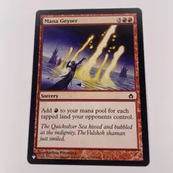 Mana Geyser The List Reprints Regular - Image 1