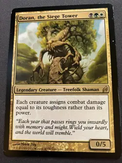 MTG Doran, the Siege Tower {Lorwyn} - LP/MP - Image 1