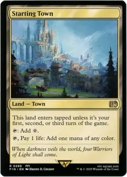 Starting Town - 0289 - Final Fantasy - MTG - NM/M - Image 1