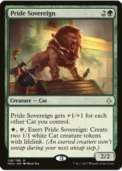 Magic the Gathering Pride Sovereign #126 Magic Hour of Devastation LP - Image 1