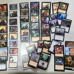 7/5 BLACK Legend ***ZOMBIES*** Tribal Level 1 Beginner Commander Deck MTG - Image 2