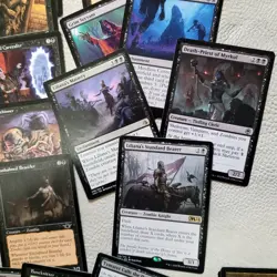 7/5 BLACK Legend ***ZOMBIES*** Tribal Level 1 Beginner Commander Deck MTG - Image 5