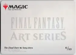 The Final Days Art Card S Art Series: FINAL FANTASY 6 NM - Image 2
