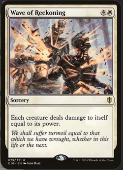 Magic The Gathering, Wave of Reckoning, Commander 2016, Regular - Image 1