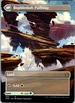 Branchloft Pathway (Borderless) - Zendikar Rising (284) | NM | [ZNR] - Image 2