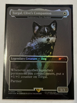 Magic MTG Torgal Clives Companion Yoshimaru Ever Faithful MagicCon Promo Foil NM - Image 1