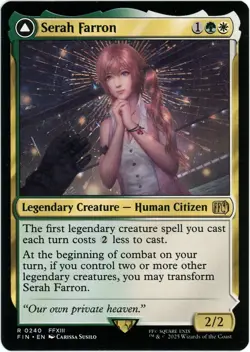 Serah Farron / Crystallized Serah - 0240 - Final Fantasy - MTG - NM/M - Image 1