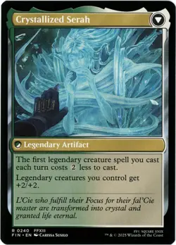 Serah Farron / Crystallized Serah - 0240 - Final Fantasy - MTG - NM/M - Image 2