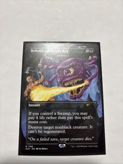 Mtg Beholder's Death Ray - Snuff Out Secret Lair Drop Regular - Image 1