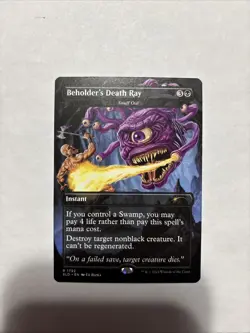 Mtg Beholder's Death Ray - Snuff Out Secret Lair Drop Regular - Image 2