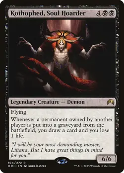 Kothophed, Soul Hoarder [Magic Origins] Moderately Played Foil - Image 1