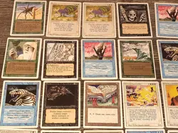 Old Magic The Gathering Cards Vintage Lot Deckmaster Collection - Image 2
