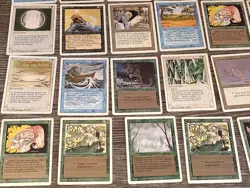 Old Magic The Gathering Cards Vintage Lot Deckmaster Collection - Image 3