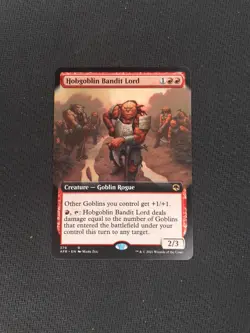 MTG - (Extended Art) HOBGOBLIN BANDIT LORD - Adventures (R) - Image 1