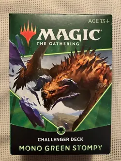 MTG Magic Mono Green Stompy Challenger Deck 2021 Brand New Factory Sealed - Image 1