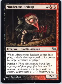 MTG The List Reprints #192 Murderous Redcap - Image 1