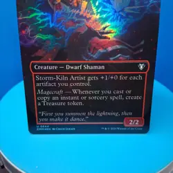 Storm-Kiln Artist (Borderless) Commander Masters Foil - Image 2
