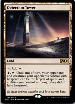 Detection Tower - Core Set 2019 - 249 - LP - MTG - Image 1