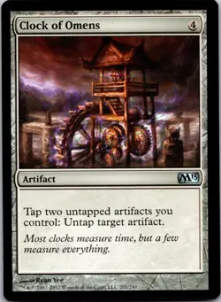 Clock of Omens - Magic 2013 (M13) - 202 - LP - MTG - Image 1