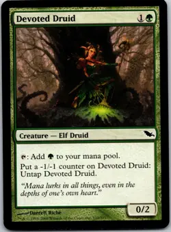 Devoted Druid - LP - MTG - Image 1