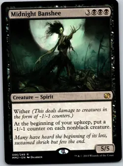 Midnight Banshee - Shadowmoor - 72 - LP - MTG - Image 1