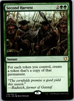 Second Harvest - Commander 2019 - 178 - LP - MTG - Image 1