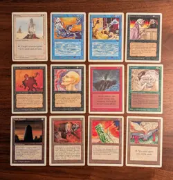 UNLIMITED Lot (12 Cards) - Magic The Gathering MTG - Vintage English - Image 1