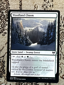 Woodland Chasm - Kaldheim - 274 - #Lightly Played Magic the Gathering - Image 1