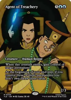 Agent of Treachery (Borderless) - Avatar: The Last Airbender Non Foil - Image 1