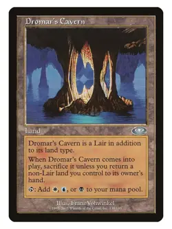 Dromar's Cavern MTG Planeshift Ucommon LP Lightly Played Single Card - Image 1