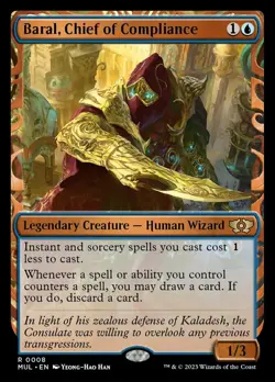 1 x Baral, Chief of Compliance - Foil - March of the Machine: Multiverse Legends - Image 1