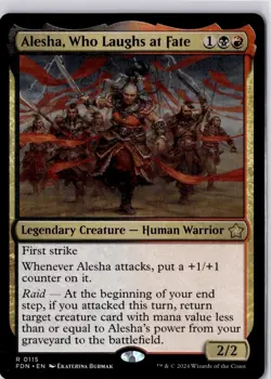 Alesha, Who Laughs at Fate Foundations Regular NM R 0115 - Image 1