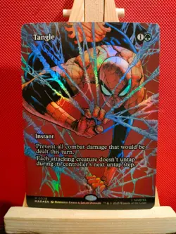 Tangle FOIL (Borderless) - Marvel's Spider-Man - Mythic - NM - MTG - Image 1