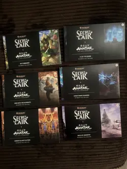 Secret Lair x Avatar: The Last Airbender State Rainbow Foil Bundle & Promo - New - Image 1