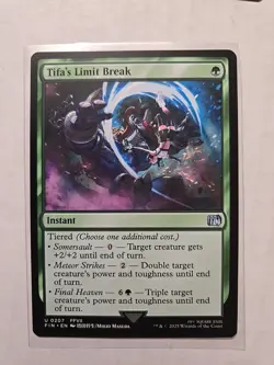 Tifa's Limit Break - Final Fantasy - LP - Uncommon - Instant - MTG - Image 1