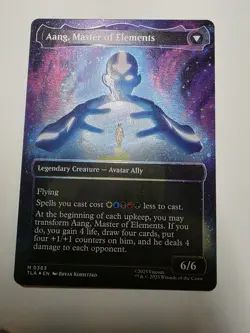 Avatar Aang (Raised Foil) Avatar: The Last Airbender Foil - Image 2