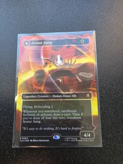 Avatar Aang (Raised Foil) Avatar: The Last Airbender Foil - Image 3