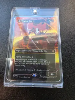 Avatar Aang (Raised Foil) Avatar: The Last Airbender Foil - Image 5