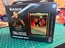 Magic The Gathering Final Fantasy VII Commander Deck CLOUD Limit Break MTG FF - Image 1