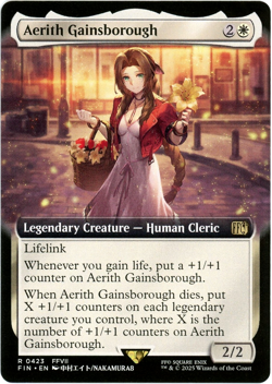 Aerith Gainsborough (Extended Art) - 0423 - Final Fantasy - MTG NM/M - Image 1