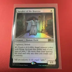 Speaker of the Heavens - Core Set 2021 (M21) - FOIL (Near Mint NM) - Image 1