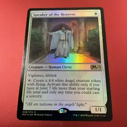 Speaker of the Heavens - Core Set 2021 (M21) - FOIL (Near Mint NM) - Image 2