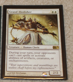 MTG Magic the Gathering Grand Abolisher (19/256) Magic 2012 LP - Image 1